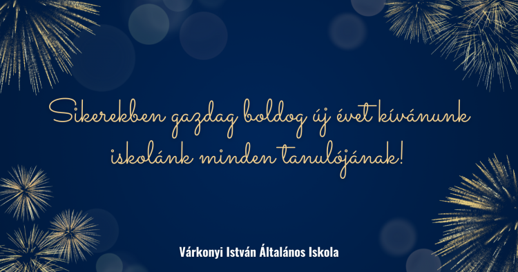 Szilveszteri üdvözlet