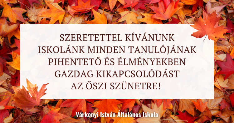 Őszi szünet